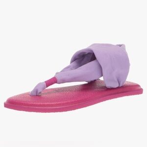 Sanuk Youth Lil Yoga Sling 2 Sandals NWT size 6-7 EU 37